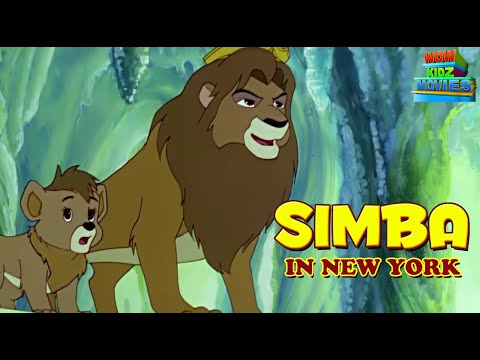 Simba Jr In Newyork | Hindi Movie for Kids  | Full Movie | Wow Kidz Movies