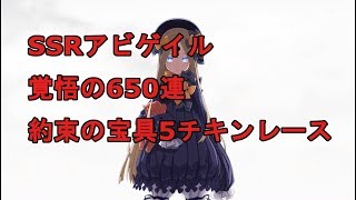【FGO ガチャ】SSRアビゲイル覚悟の650連 約束の宝具5チキンレース