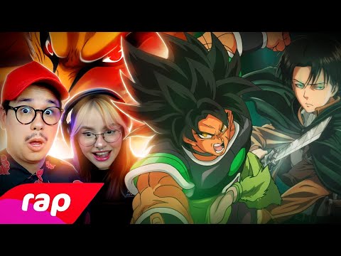 REAGINDO a Rap do Broly Kyuubi e Levi - O PODER DA MINHA IRA 2 (7 Minutoz)