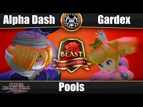 BEAST 6 - Alpha Dash (Sheik, IC) Vs. Gardex (Peach) - Pools