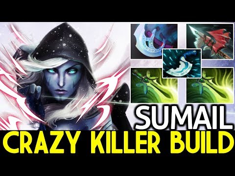 SumaiL [Drow Ranger] Crazy Dagger Killer Build Max Attack Speed 7.21 Dota 2