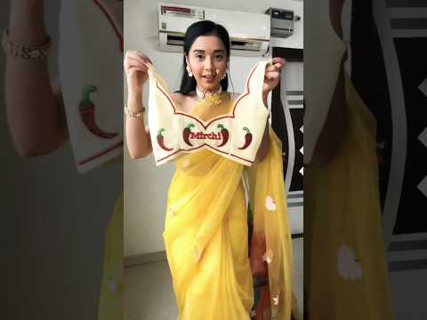 Tanya Mittal stylish saree collection💫🔥 | Blouse design ideas #saree #meesho #bigboss #salmankhan