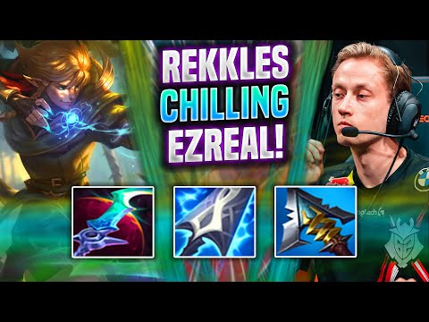 REKKLES CHILLING WITH EZREAL MID! - KC Rekkles Plays Ezreal Mid vs Azir! | Season 2022
