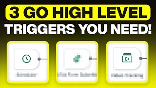 3 GoHighLevel Workflow Triggers You Didn’t Know Existed