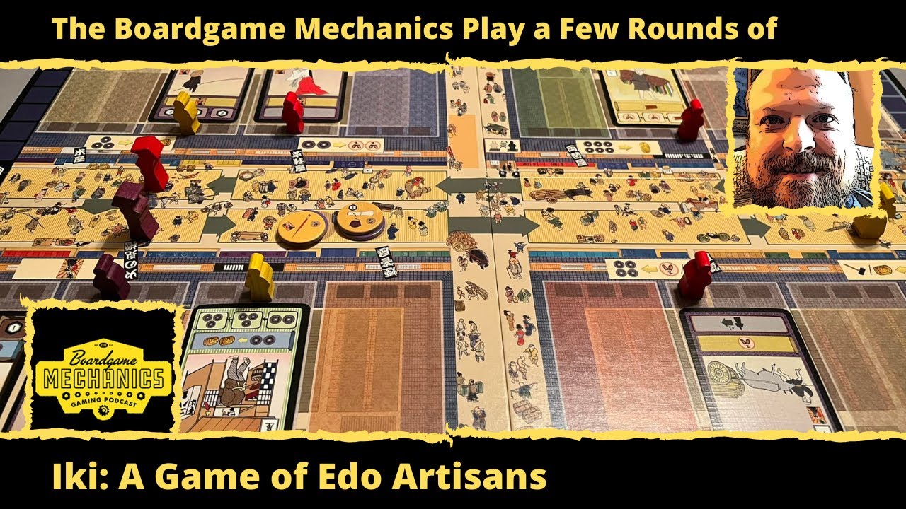 The Boardgame Mechanics Play a Few Rounds of Iki (First Edition)