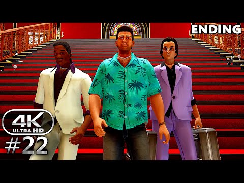 GTA Vice City Definitive Edition Gameplay Walkthrough Part 22 ENDING - PC 4K 60FPS No Commentary