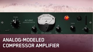 Video thumbnail for ALT-436C | 50's Versatile Compressor Recreation | Real-time Effect by Antelope Audio