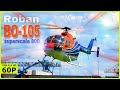 NICE ROBAN BO-105 SUPERSCALE 800 SPORTY AND AEROBATIC FLIGHT DEMONSTRATION