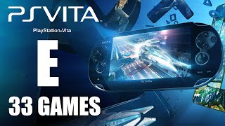 The PSVita Project - Compilation E - All PlayStation Vita Games
