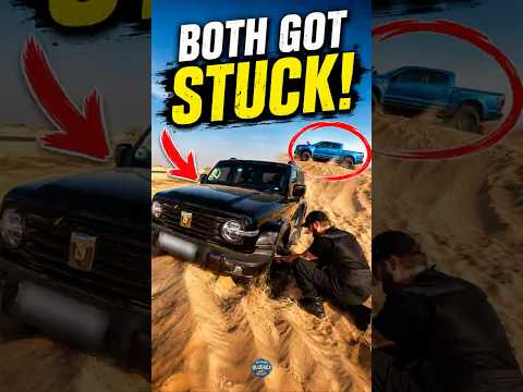 BOTH GOT STUCK! Ford Raptor & Tank 300!