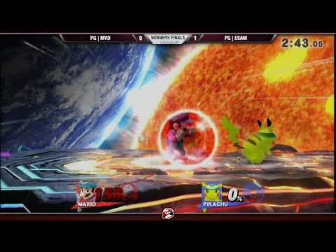 VS Weekly 1/26/17 - Winners Finals - MVD (Mario) vs. Esam (Mewtwo/Pikachu) - Smash 4