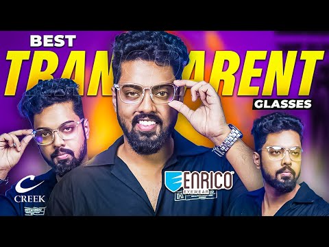 Best TRANSPARENT EYEWEAR for MEN under 500RS | Transparent sunglasses |  Fashion by VINEET GAUR