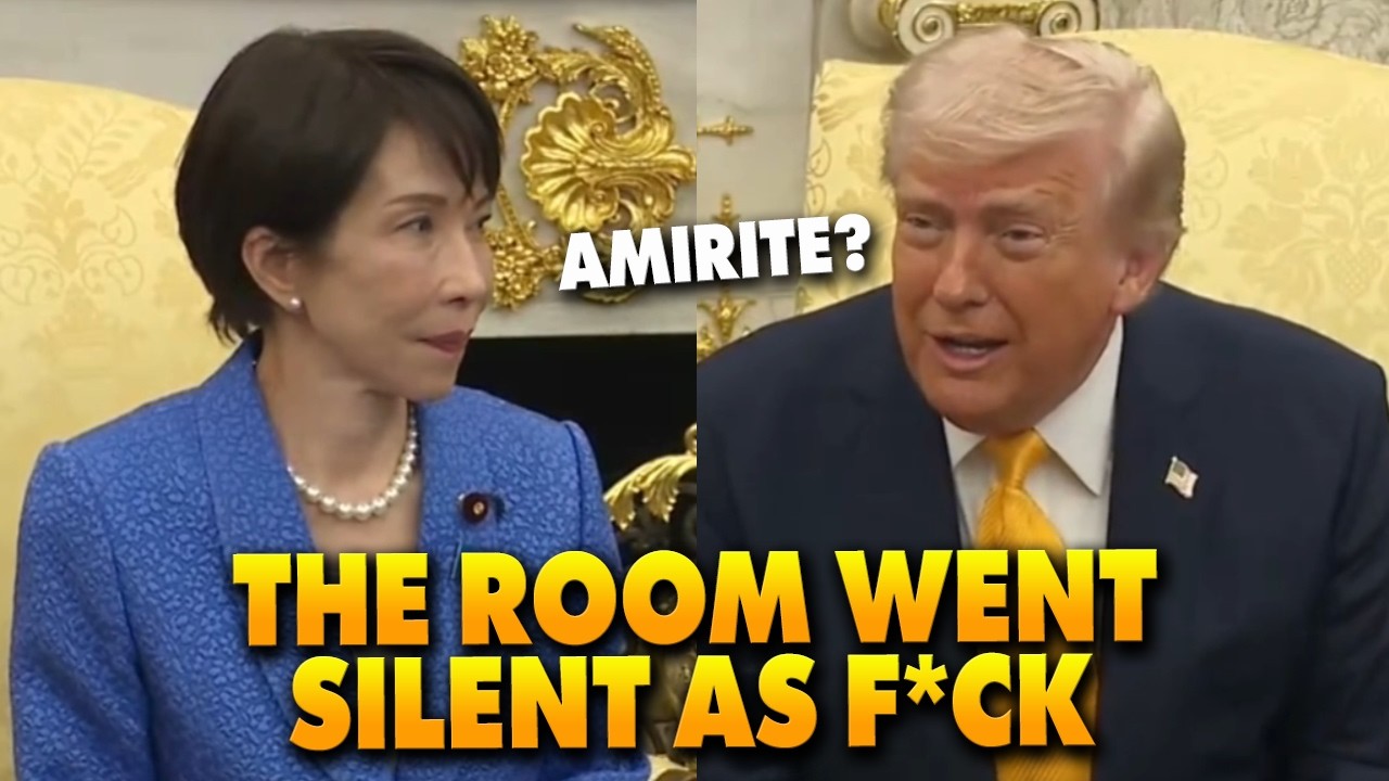 I can't believe Trump really said THIS in front of the Japanese PM's face...