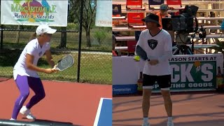 Living the RV life: Pickleball pros sell Florida home to travel the country full-time for competi...