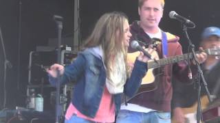 Abby Stewart at the Stirling Fair