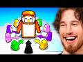 9 IDIOTS Vs My Secret OP Item In Roblox Knockout