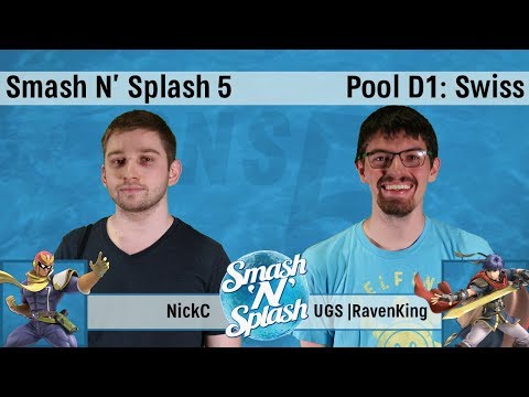 Smash N Splash 5: UGS | Raven King (Ike) vs NickC (Falcon)