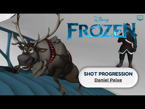 Sven’s Stunning Animation Progression | Frozen Magic | Daniel Peixe