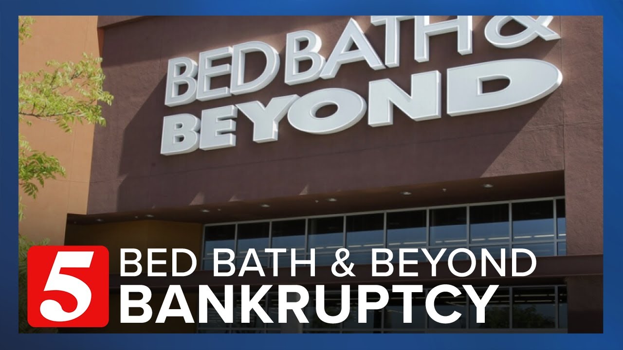 Bed Bath & Beyond files for bankruptcy protection amid struggles