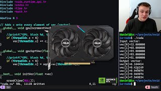 Coding on NVIDIA GPUs with CUDA C