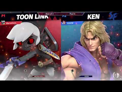 Lagspike 45 - DOOM (Young Link) vs W8 | Marvelous Marco (Ken)