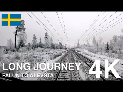 4K CABVIEW: Long journey (Falun to Alvesta)