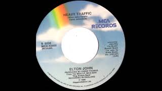 Elton John Heavy Traffic 7" single