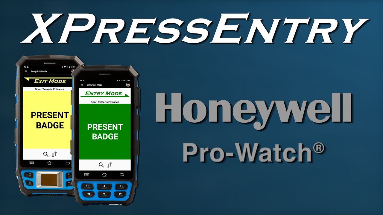 Honeywell Pro-Watch & XPressEntry Integration — Handheld Access Control & Emergency Mustering