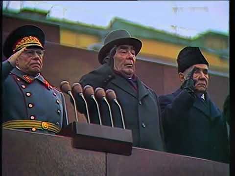 USSR Anthem - 1976 October Revolution Parade - REMASTERED AUDIO!