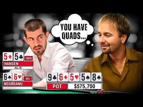 1000 IQ Moments: 11 Times Negreanu Called Out Opponents Cards!