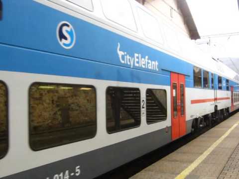 Odjezd vlaku Os 6908 - Dolní Zálezly