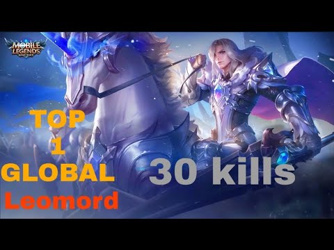 mid lane | leomord top 1 global,Bonsky | 30 kills no death | mobile legends
