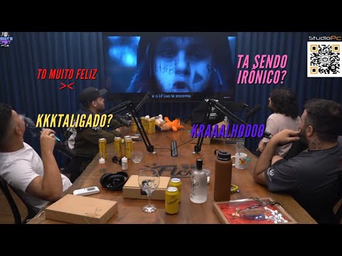 LIL' LIXO - IMORTAL [clipe oficial] | FLOW PODCAST REACT | Cortecast