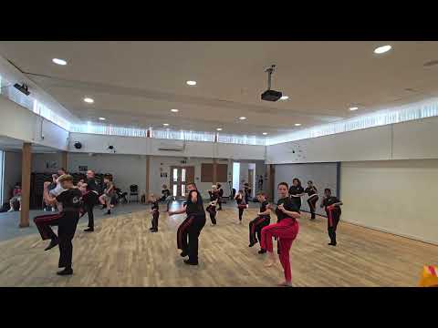 Teaching a kid friendly way to do a side kick