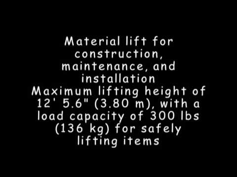 Genie Hoist GH-3.8, Portable Lift | best | Free Shipping