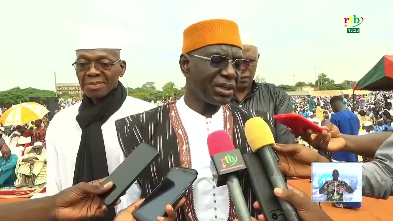 Grande mobilisation des fidèles à Bobo-Dioulasso pour la célébration de la Tabaski 2026