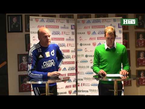 HTV: Presskonferensen efter Degerfors IF - Hammarby