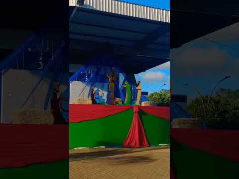 decoração de Natal praça campina do monte alegre