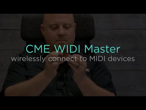 Control Your MIDI Rig Wirelessly With CME WIDI Products