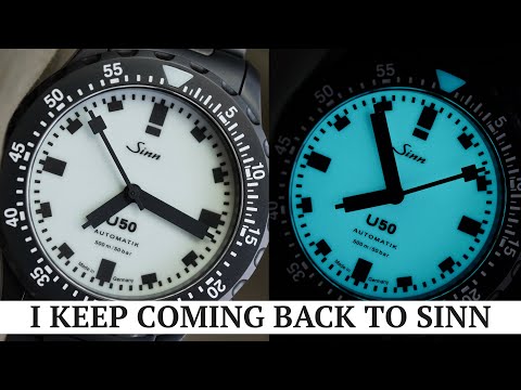 Sinn nimmt die Leuchtkraft beim U50 SL sehr ernst - Sinn U50 T SL