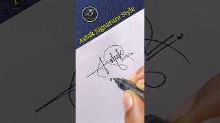 Download lagu How to sign Ashik signature #signaturestyle #howto mp3