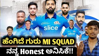 IPL 2022 Mumbai Indians squad and playing 11 analysis kannada|Dream11 team for Mumbai Indians IPL