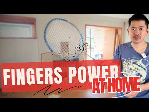 Unlock Your Badminton Forehand Grip at Home with Binh's Chop! 💪🏸
