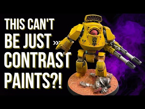 How to contrast paint vehicles featuring the new Contemptor Dreadnought!
