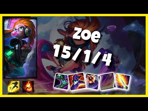Zoe vs Yasuo TURKISH Challenger MID (15/1/4) - v11.2