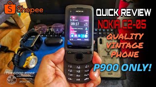 NOKIA C2-05 REVIEW THE ALL VINTAGE PHONE | UNBOXING NOKIA 2020 | SHOPPEE, ONLINE STORE