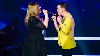 Michelle Imhof vs. Patrick Reis - Unconditionally - Battle - The Voice of Switzerland 2014