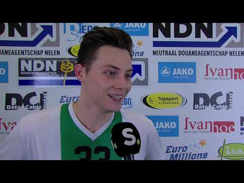 Brent Struyf na verlies met Voorwaarts vs Borgerhout GW halve finale zaalcompetitie