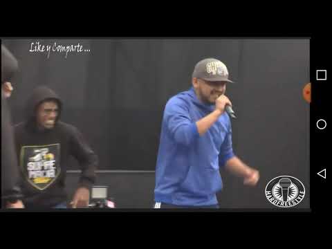 Ritmodelia y Raper RDS vs Jota y Choque | Supremacia MC Final Internacional 2019| Prueba de fuego