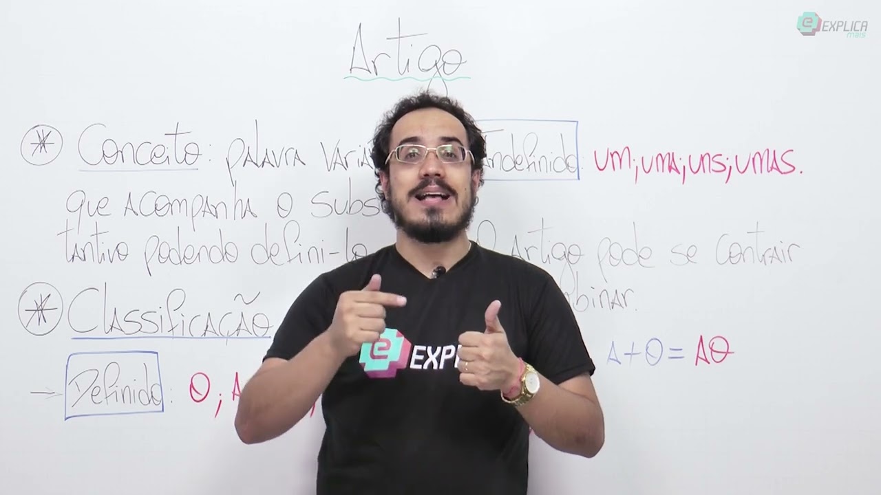 GRAMÁTICA - ARTIGO | Prof. Roberto